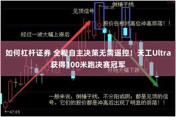如何杠杆证券 全程自主决策无需遥控！天工Ultra获得100米跑决赛冠军