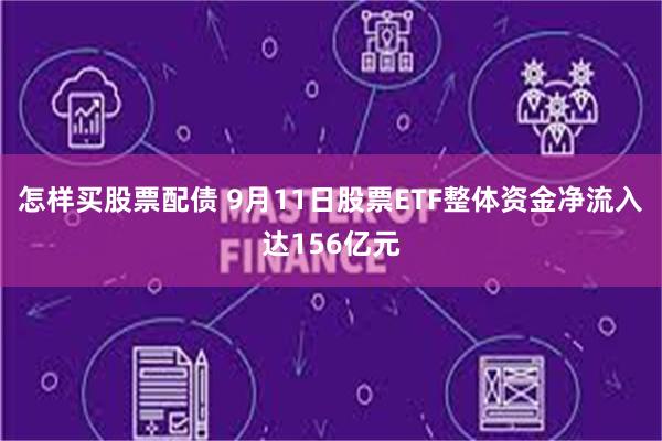 怎样买股票配债 9月11日股票ETF整体资金净流入达156亿元